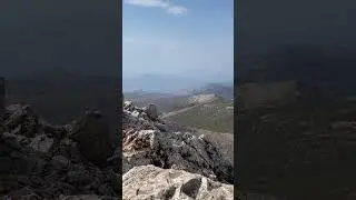 Climbing Mt Zas Aug 27, 2023 #greece #naxos #mountains