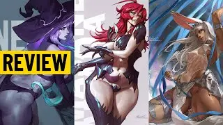 PHENOMENAL PIN-UP ART【Aleriia_V】Art Review