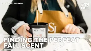 Discover the art of crafting personalized fall candles at Sea Love