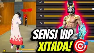 DEPOIS da ATUALIZAÇÃO! a MELHOR SENSIBILIDADE ATUALIZADA DO FREE FIRE 🎯 2025