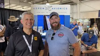 Visiting with Rebuild Rescue&rsquo;s Jason Morrison at the Aspen Avionics at AirVenture 2022