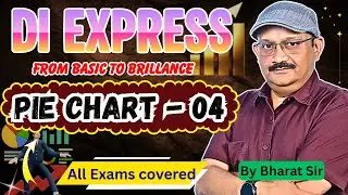DI Expree Class Pie chart - 04 | #piechart #datainterpretation #ibpsclerk #sbi #sbipo #ibps #ibpspo
