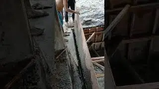 COR DINDING KOLAM. #construction #skills #concrete #project #pool