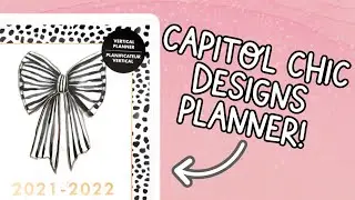 Capitol Chic Designs Planner Review!! + Giveaway