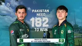 Pakistan vs Ireland U19 highlight match