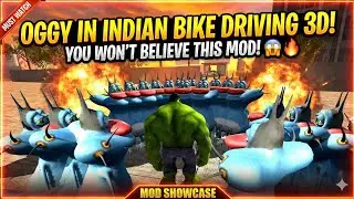 Oggy in Indian bike driving 3D | Indian bike driving 3d new update #gta #gta5 #gta6 #gtaworld