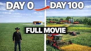 I Survived 100 Days Starting With $0 on the Flat Map – FULL MOVIE