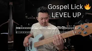 🔥 Gospel Bass Lick That Will Level Up Your Worship Playing
