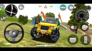 yellow colour indian car driving video