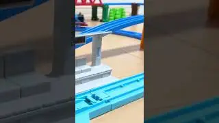 Thomas & Friends! Hill Climb & Station 🚂 #shorts #thomas #plarail #プラレール #おもちゃ #電車 #子供向け