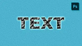How to fill text with a pattern in Photoshop