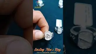 👉 Best Silver Ring for Men in Kota 💍 | Johri Silver House | 925 Silver Rings #viralvideo #viralsong