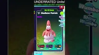 Most UNDERRATED Units in Spongebob Tower Defense!