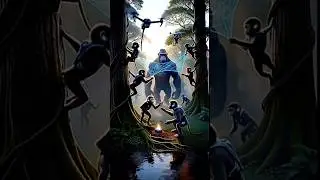 King Kong vs Monkeys | Tech vs Titan | 8k Ultra HD