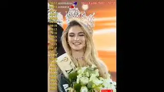 Победительницы конкурса &laquo;Мисс Земля&raquo; с 2001 по 2024 год || ЕЭС