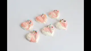 How To Make Geo Cake Hearts Tutorial