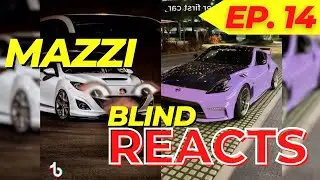 Mazzi Blind Reacts | Mazda Speed 3 Mazzi Blind Reaction to Funny Car Video Compilation