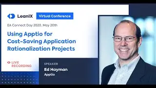 Cost-Saving Application Rationalization Projects with Apptio | EACD US 2020