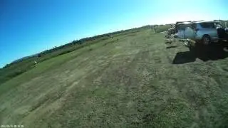 rc panic biplane with saito 65