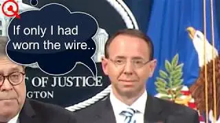 Rod Rosenstein comments on Barr Press Conference about the Mueller Report