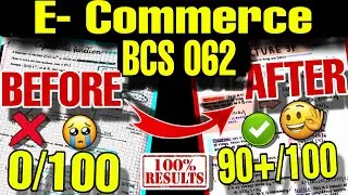 Bcs 062 E Commerce Most Important Questions &Answers😱🔥 | E Commerce Free Notes | Bcs 062🔥