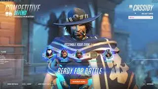 IDDQD is SHOWING HIS CASSIDY SKILL - OVERWATCH 2 TOP 500 SEASON 5