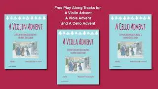 December 23 Joy to the World, Variation, Violin, Viola, Cello Advent Book Play Along Track