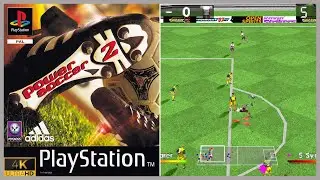PS1 First Look [250] | Adidas Power Soccer 2 (EU) (1997) | 4K 2160p