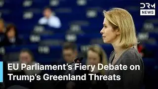 FULL DEBATE: EU Lawmakers Clash Over Trump's Greenland Threats, Slam US Behaviour | AC1G