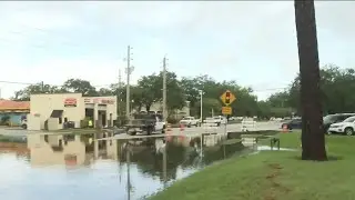 Section of Old St. Augustine Road near San Jose Blvd. closed due to flooding