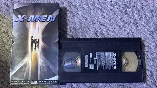 Opening To X - Men 2000 Vhs (Damaged Tape)