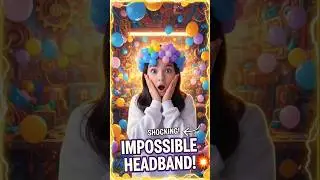 повязка на голову из воздушных шаров #сделайсам #ремесло