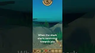 How to dodge the shark in Raft #shorts #raft #tutorial #gaming