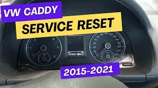 Сброс сервисного индикатора VW Caddy