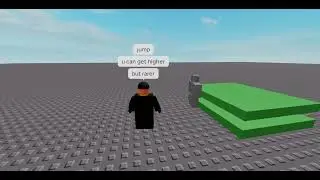 How to jump high with only a NPC ! #roblox #robloxhelp