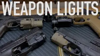 Weapon Lights- Surefire X300U, Streamlight TLR1-HL, TLR7, TLR7-A,  and Inforce APLC