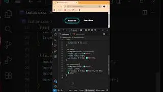 CSS Glowing Button Tutorial &mdash; Futuristic UI Design #programming #coding