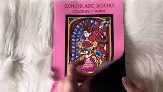 Beauty Coloring Book | Color By Number | Color Art Books | Ajay Quinnell | Eclipse | Flip