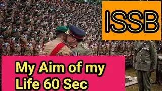ISSB mostly asked in bio data form,time 60 Sec