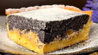 Forgotten Polish Poppy Seed Cake &mdash; Amazing 10-Minute Dessert from 1789!