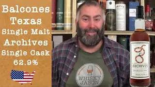 Balcones Texas Single Malt Whisky Single Cask 19264 with 62.9% from Archives - Review by WhiskyJason