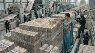 Inside India’s Money Factory — ASMR How Rupee Banknotes Are Made