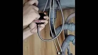 Install the weight gravity ball(GB) for kitchen pull out faucet