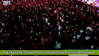 GOD WAS MIGHTILY GLORIFIED AT OUR CROSS OVER PROGRAM TO 2026!! JESUS WILL KEEP WINNING..