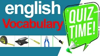 English Vocabulary Quiz | Tools and Equipment