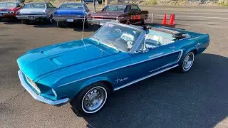 Test Drive 1968 Ford Mustang Convertible SOLD $27,900 Maple Motors #1220