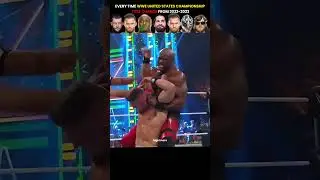 Every Time United States Championship Title Change From 2022-2023