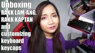 How I customized my RAKK LAM-ANG lite keyboard - retro style TYPEWRITER!!!