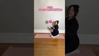 Lets move 💘 #pilatesflow #miniball #pilates #ytshorts