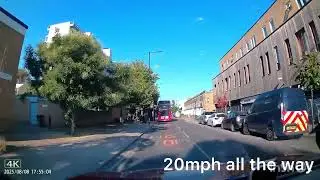 Speed limit in London 20mph